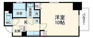 アクティ北浜【8階】の間取り