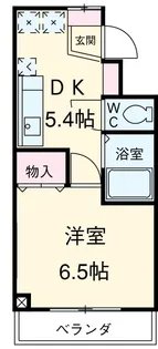 アメニティハイツ中砂【2階】の間取り