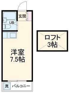 モナークハイムⅡ【205号室】の間取り