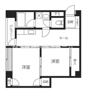 西八平沼ビル【3階】の間取り