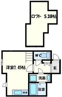ガレリア千里山 DUE【2階】の間取り
