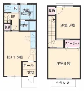 グレイスⅤ【1階】の間取り