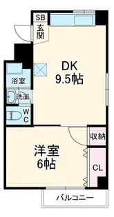 マンション村井エンタープライズ【2階】の間取り