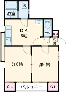 パルティールステージ1【201号室】の間取り
