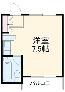 三善マンション本八幡【1階】の間取り
