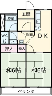 メゾン横須賀【4階】の間取り
