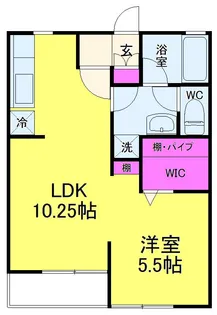 パークサイド【1階】の間取り