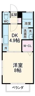 スウィートチェリー【1階】の間取り