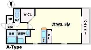 グランヴェール緑地【1階】の間取り