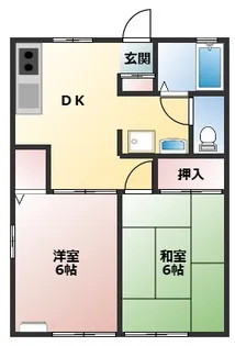 ジュネス【2階】の間取り