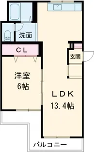 トレフールu【3階】の間取り