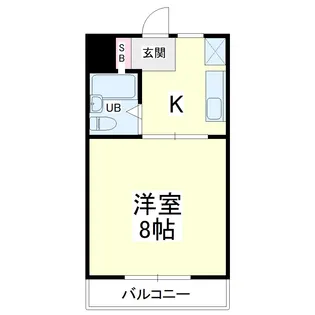 サンホープ木下【1階】の間取り