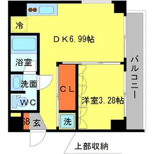 LEGIAN【3階】の間取り