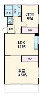 晴真マンション【3階】の間取り