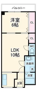 宝コーポ【3階】の間取り