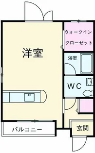 ガルリエ道【2階】の間取り