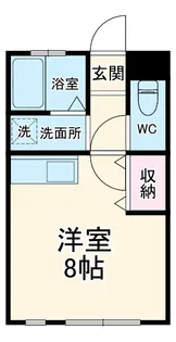 メゾンヒラカタⅠ【102号室】の間取り