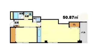 グリーンランドハイツ【3階】の間取り