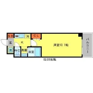 ウエスト・サンヒルズ【1階】の間取り