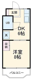 サームス【4階】の間取り