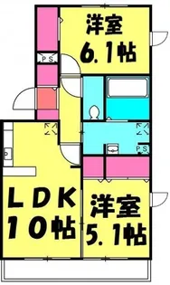 プレミール A【3階】の間取り