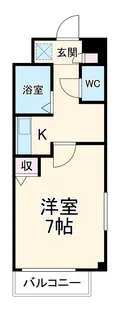 レクシア京橋TRES【3階】の間取り