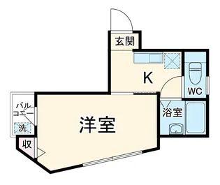 ミレニアム門真【2階】の間取り