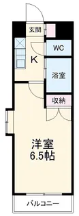 カーサ川並【4階】の間取り