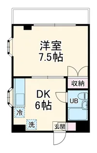 あけぼのSSビル【2階】の間取り