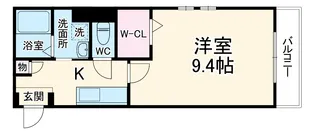 ラフォンテ萱島【2階】の間取り