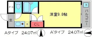 雅パレス【1階】の間取り