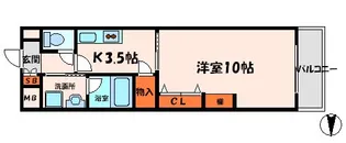 サンセールⅤ【2階】の間取り