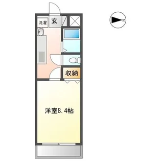 Page Ⅰ【103号室】の間取り