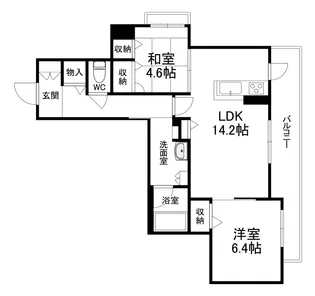 シャーメゾン 花水木【3階】の間取り