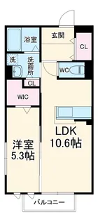 アヴェニュー暁町【1階】の間取り