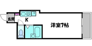 シャトレヴェール守口【4階】の間取り