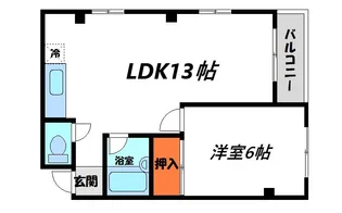 メゾンM&M【2階】の間取り
