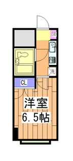 ルピエ四条【1階】の間取り