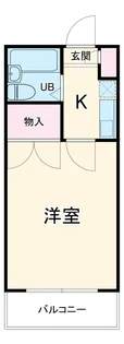 メゾン3番館【1階】の間取り