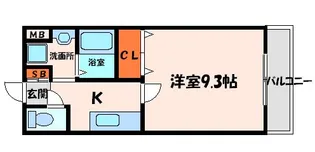 アンブランシェ【3階】の間取り