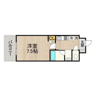 CITY SPIRE名古屋本陣(シティスパイア)【6階】の間取り