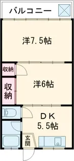 シルクハイツ【203号室】の間取り