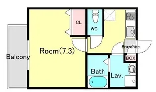 ジーメゾン薬園台【2階】の間取り