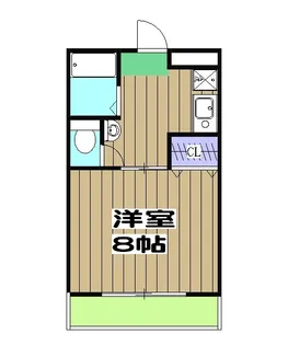 TWINHORSE2【401号室】の間取り