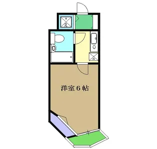 フェニックス芦花公園駅前壱番館【1階】の間取り