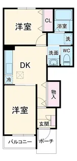 スカイパーク【1階】の間取り
