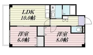 ヴァンテアンⅢ【1階】の間取り