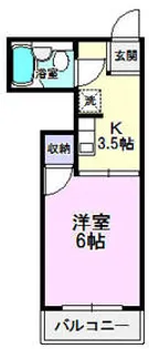 ティカル平針【302号室】の間取り