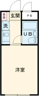 フラットミワ【2階】の間取り