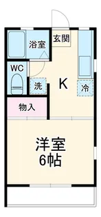メゾン・ド・ヴァチュー【2階】の間取り